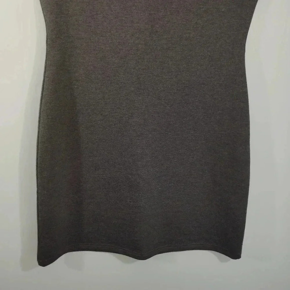 CLEARANCE Spense Minidress Beaded Collar Dress Charcoal Grey 8P - Picture 8 of 11